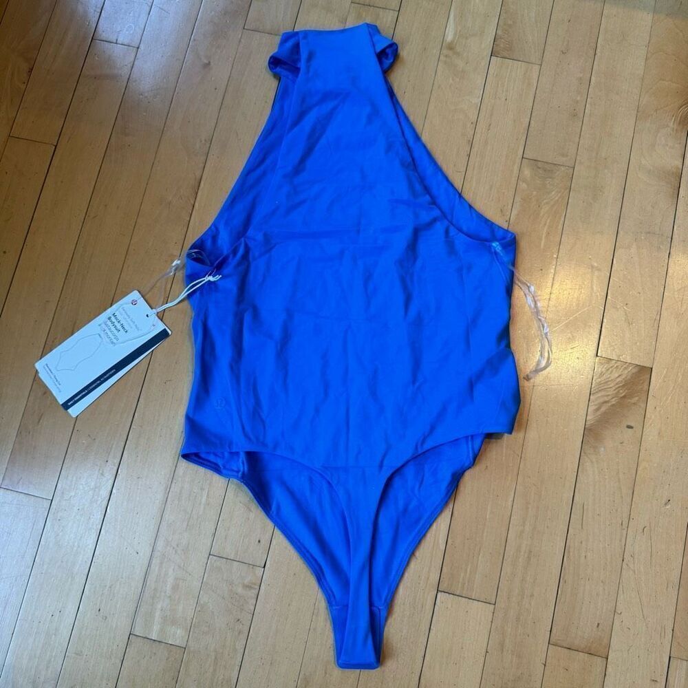 Lululemon Wundermost Ultra-Soft Nulu Mockneck Sleeveless Bodysuit size M NWT - Picture 8 of 8
